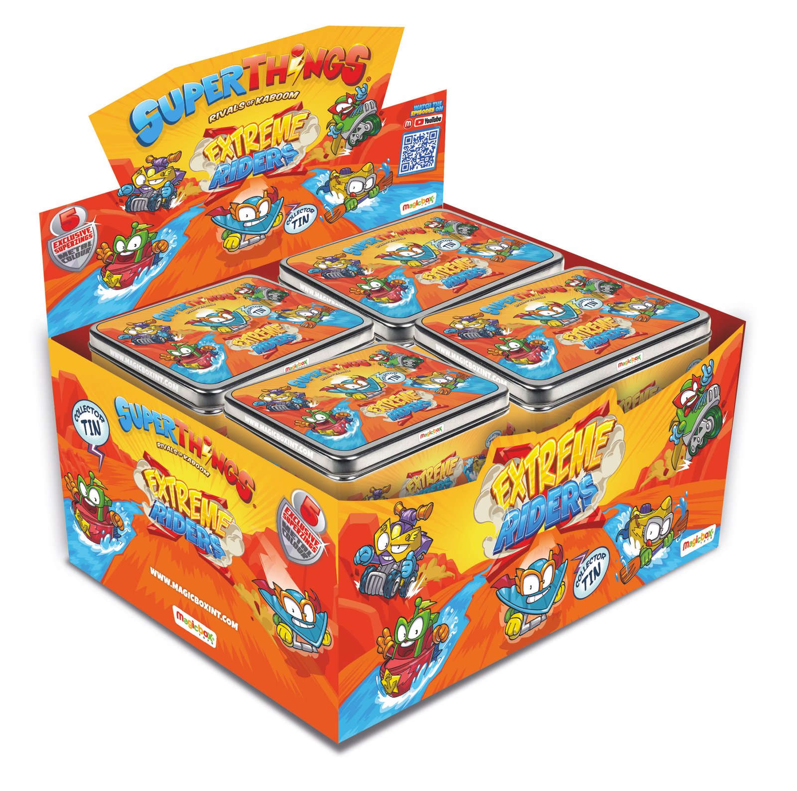 Coffret métal Super Things Superthings EXTREME RIDERS — à l'unité